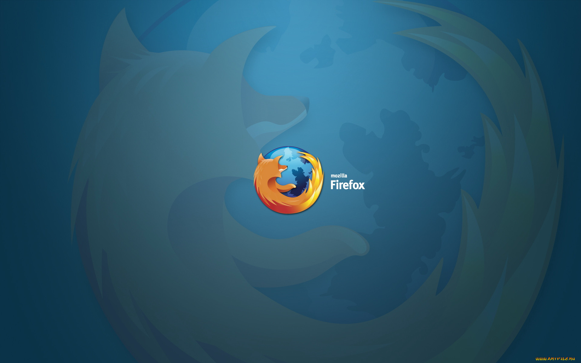 Обои на рабочий стол Firefox